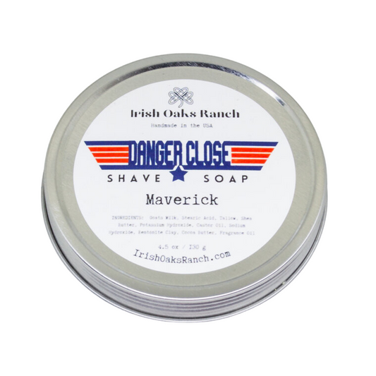 DANGER CLOSE SHAVE SOAP - REAL MANLY | MAVERICK